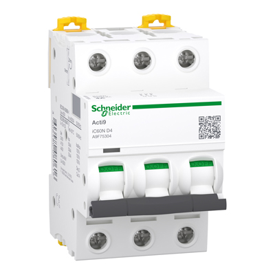 ������ A9F75304 iC60N 3P 4A D �������������� ����������� Schneider Electric ���� 3810 ��� � ��� �������� �������