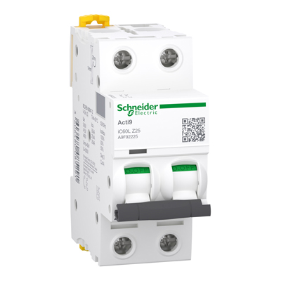 ������ A9F92225 iC60L 2P 25A Z �������������� ����������� Schneider Electric ���� 5260 ��� � ��� �������� �������