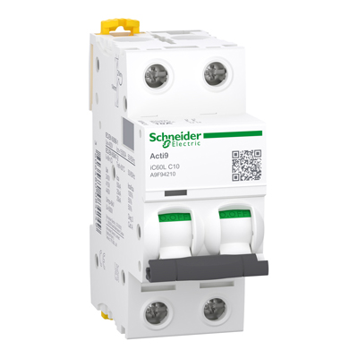 ������ A9F94210 iC60L 2P 10A C �������������� ����������� Schneider Electric ���� 4870 ��� � ��� �������� �������