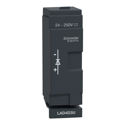 ������ LAD4D3U ������� ������ ���������� �������������� Schneider Electric TeSys D 24-250� DC �� ���� 1260 p � ��������� � ��������